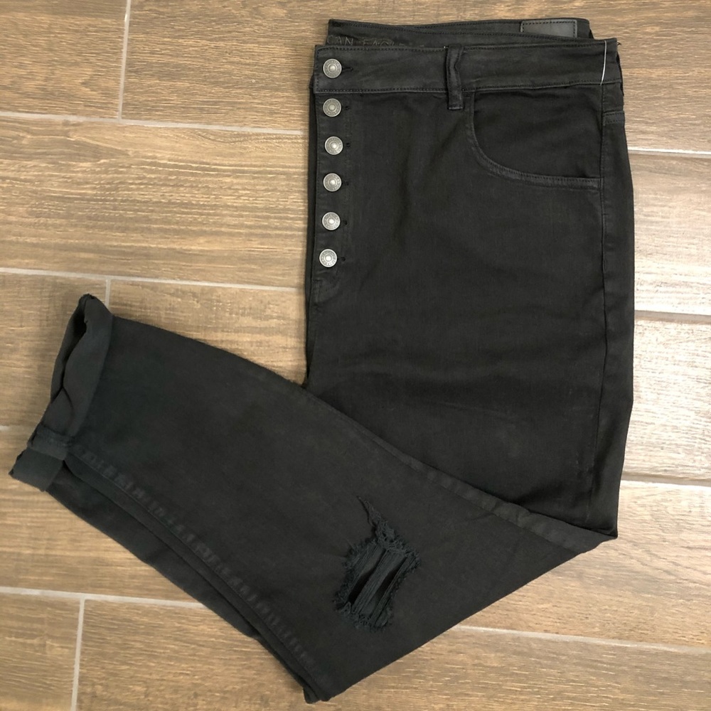 Black American Eagle super high rise leggings